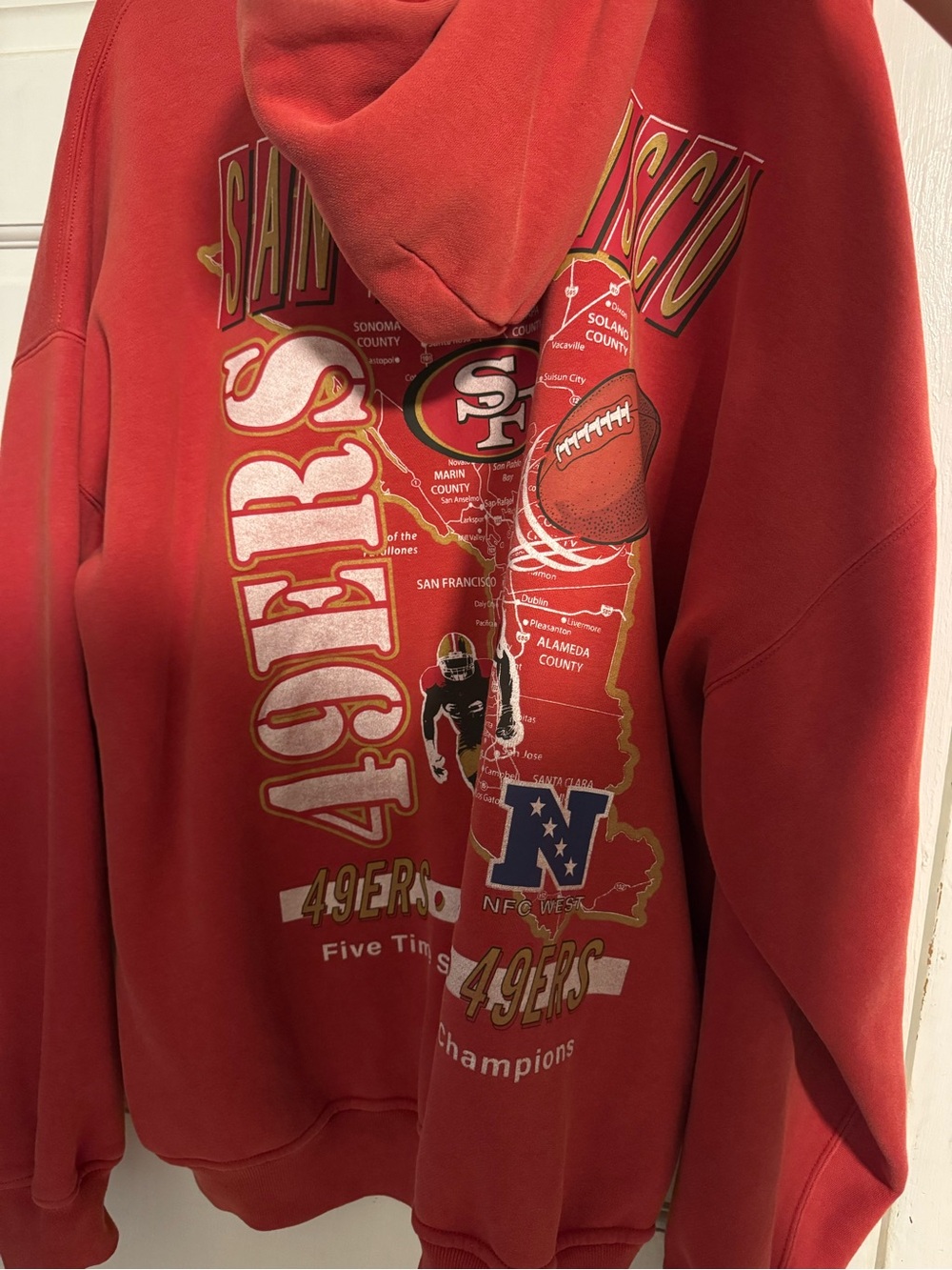 ABERCROMBIE & FITCH 49ers Hoodie